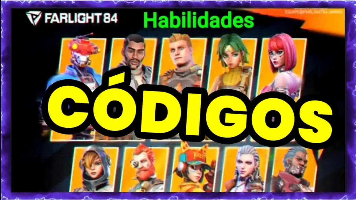 CODIGOS DE RESGATE FARLIGHT 84