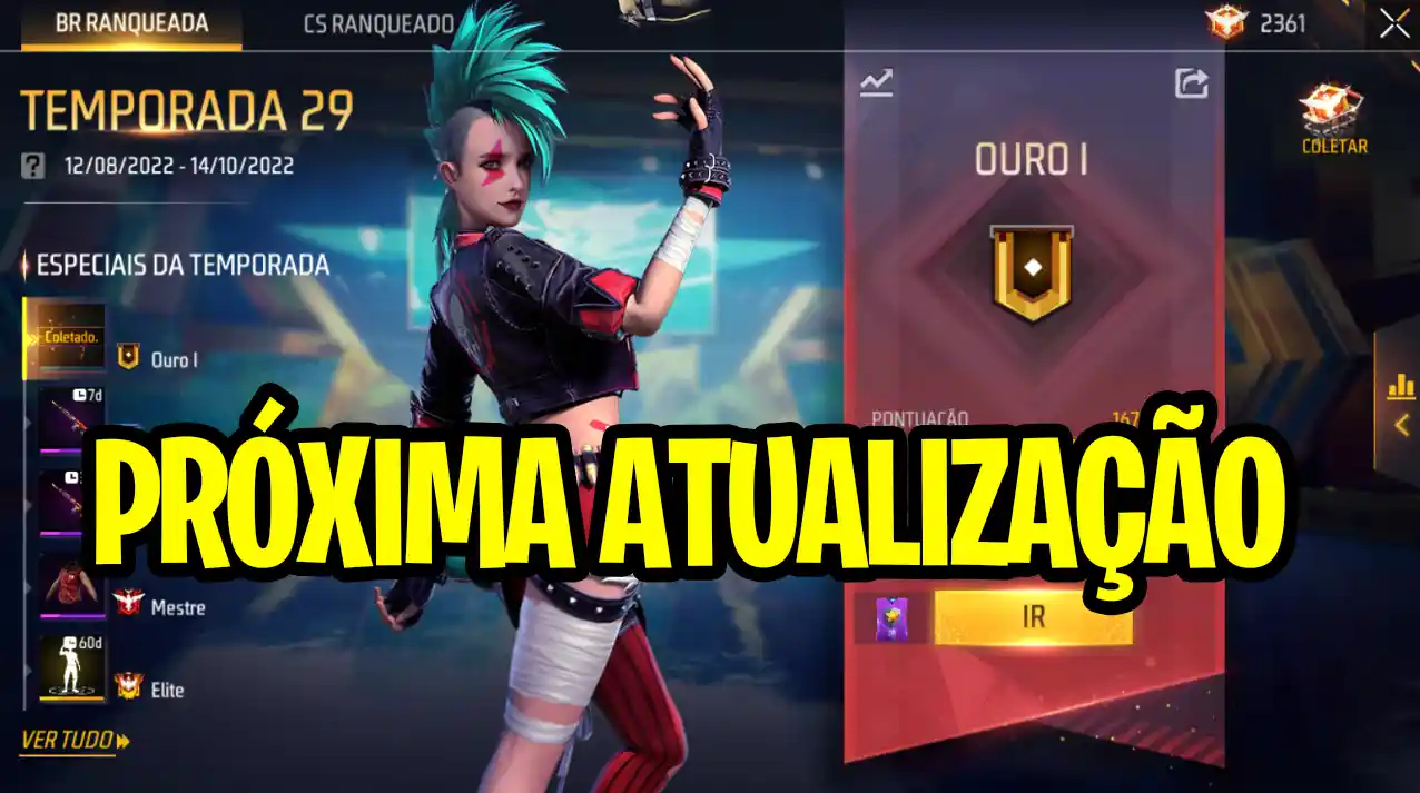 Garena confirma data da atualização Free Fire em 2023