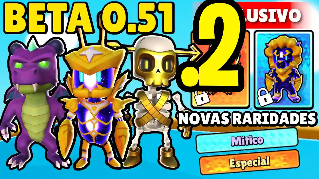 Evento Secreto no Stumble Guys 0.55 com Novas Skins de Banana - Dluz Games