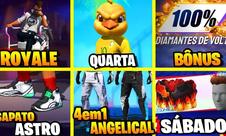 Calendário Semanal Free Fire 18 a 22 de Julho de 2023: Eventos desta semana!