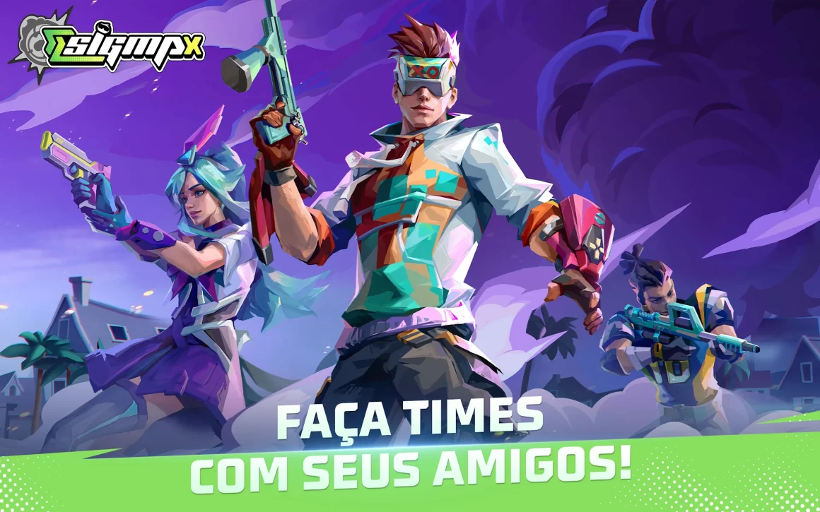 Baixe o SIGMAX: O emocionante jogo de tiro do Sigma com heróis em estilo anime