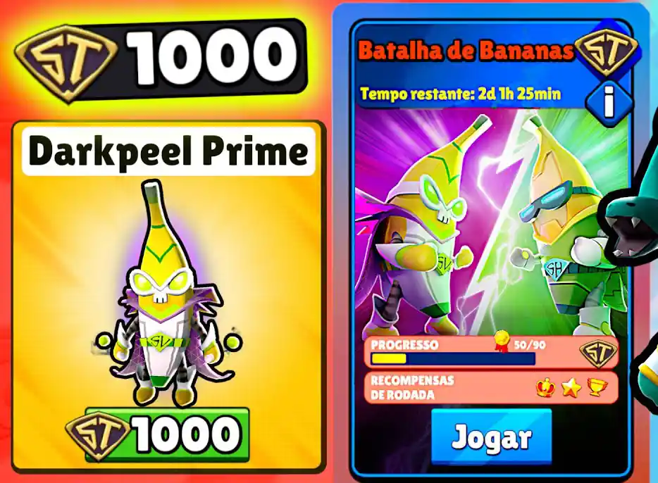 Evento Secreto no Stumble Guys 0.55 com Novas Skins de Banana - Dluz Games