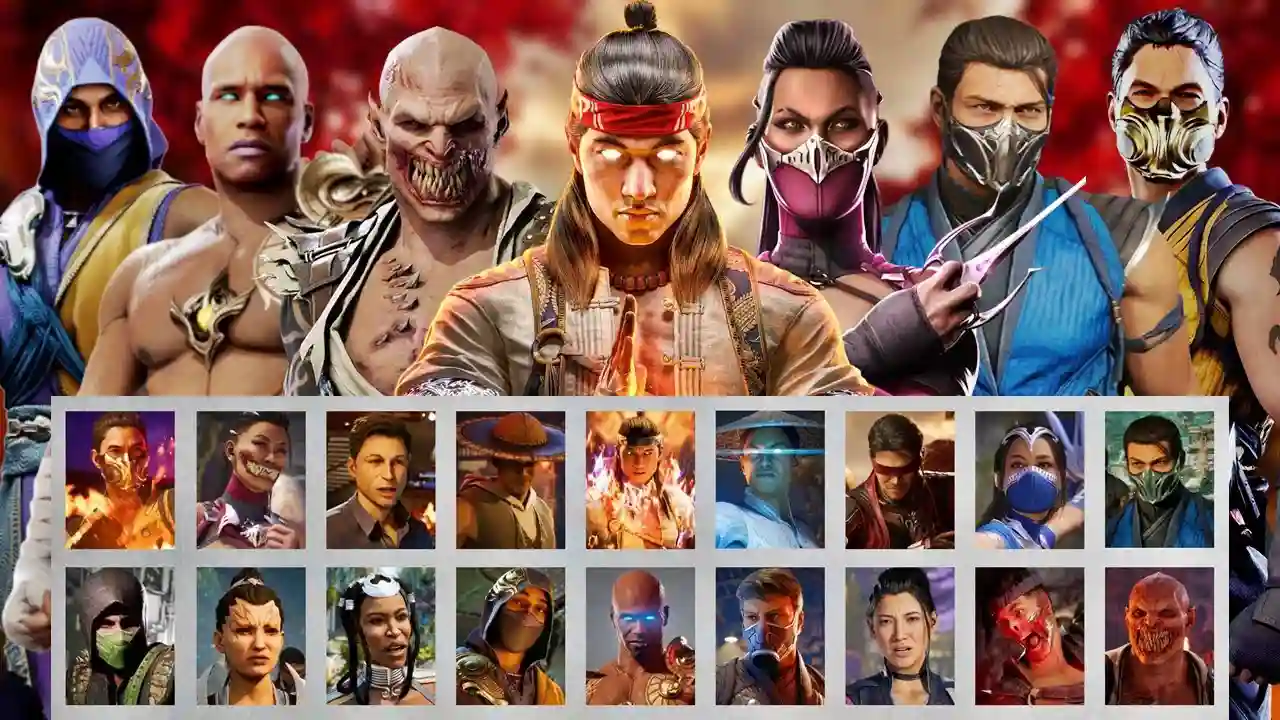 Mortal Kombat 2023: Lista Oficial com os 25 Personagens Jogáveis Confirmados