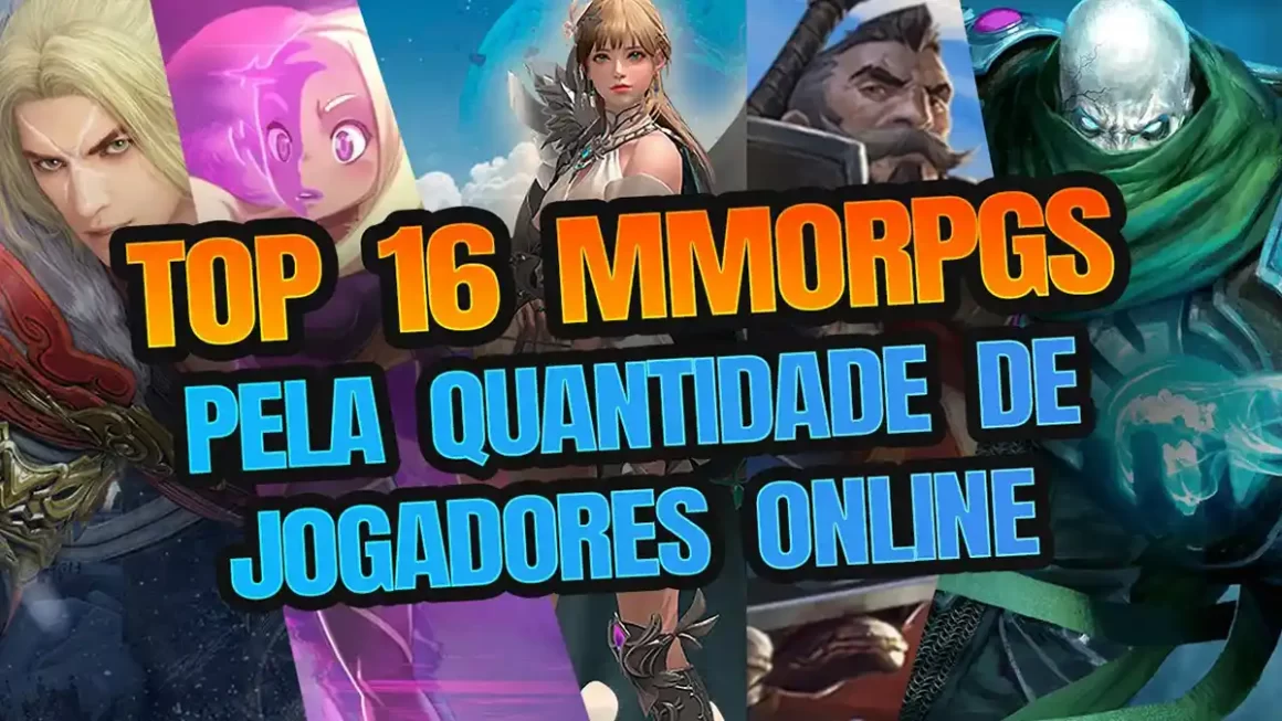 Os 16 MMORPGs com Mais Jogadores Online em Agosto de 2023