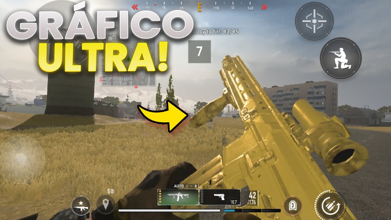 warzone mobile com grafico no ul