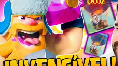 Lenhador após a Atualização no Clash Royale