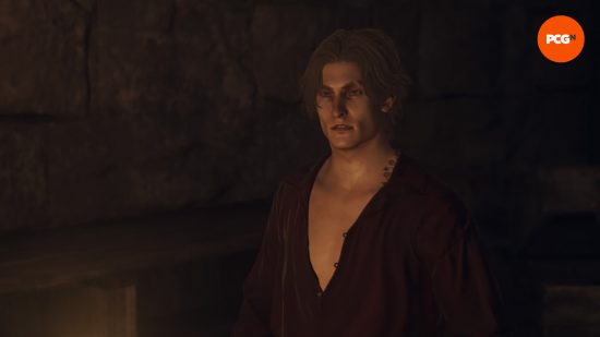 Klaus de Dragons Dogma 2 o homem de quem você desbloqueia vocações