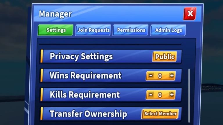 How to transfer clan ownership in Blade Ball