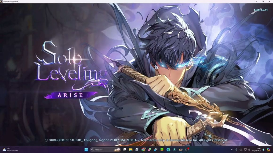 incrivel solo leveling arise com