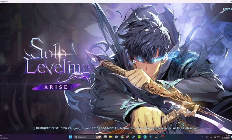 incrivel solo leveling arise com