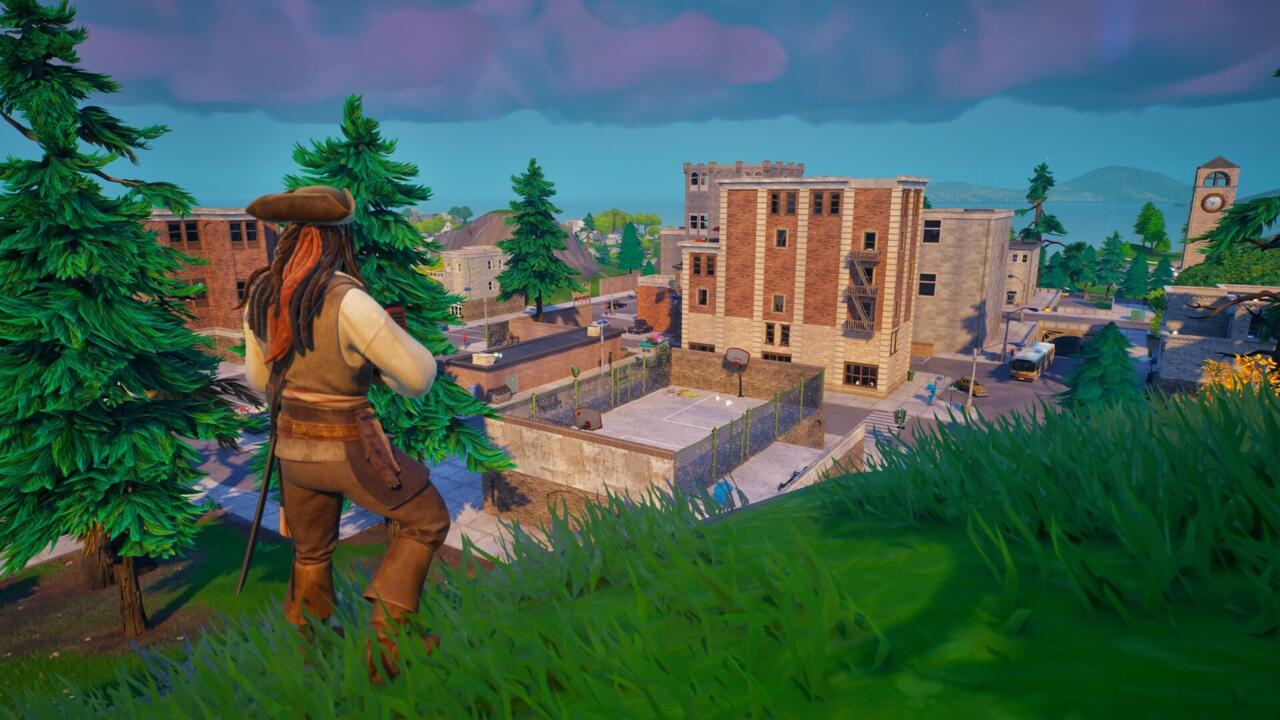 Jack Sparrow visita Tilted Towers no Fortnite Reload