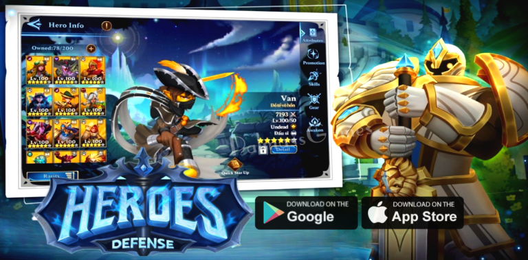 Heroes Defense • Android & Ios New Games