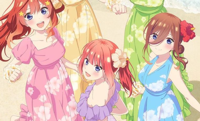 Gotoubun no Hanayome – Novo anime ganha visual, muda staff de novo e confirma versão para TV