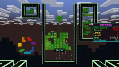 Minecraft Receives a Tetris DLC