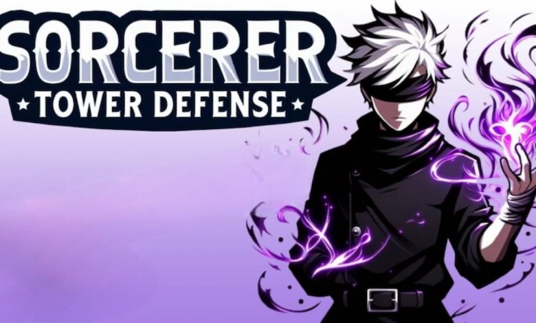 Picture of the cover of Sorcerer Tower Defense in Roblox.