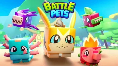 Picture of different pets to capture in Roblox