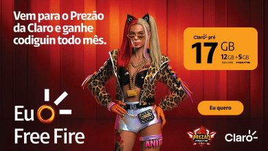 Claro X Free Fire: recompensas e codiguins!