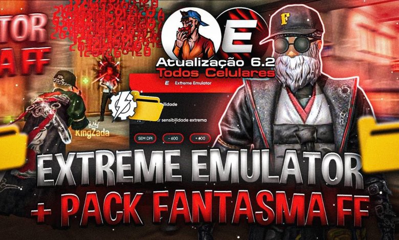 Extreme Emulator 6.2 e Pack do Fantasma FF Atualizados (Gerador de Sensis)