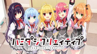 Trailer do anime Hamidashi Creative revela data de estreia