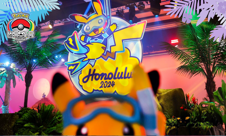 Palco Campeonato Mundial de Pokémon 2024 Honolulu