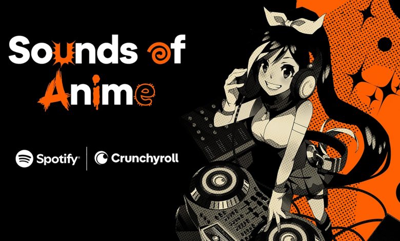 Crunchyroll e Spotify unem-se para destacar hub dedicado a Anime