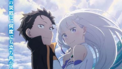 Re:Zero – 3º temporada ganha novo visual