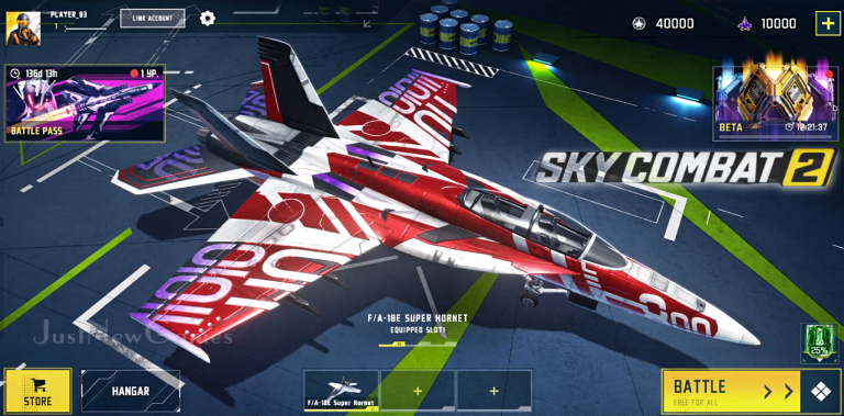 Sky Combat 2: Air Combat PvP