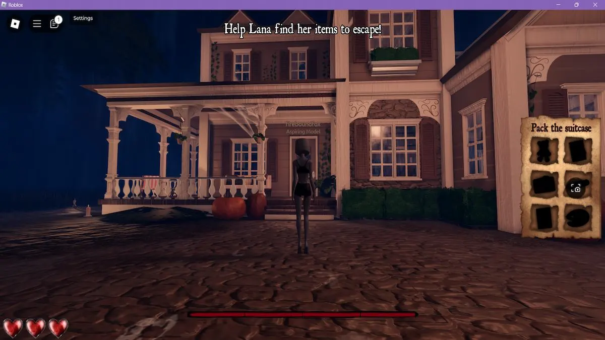 Encontrando a Casa da Infância da Lana no Dress to Impress no Roblox.