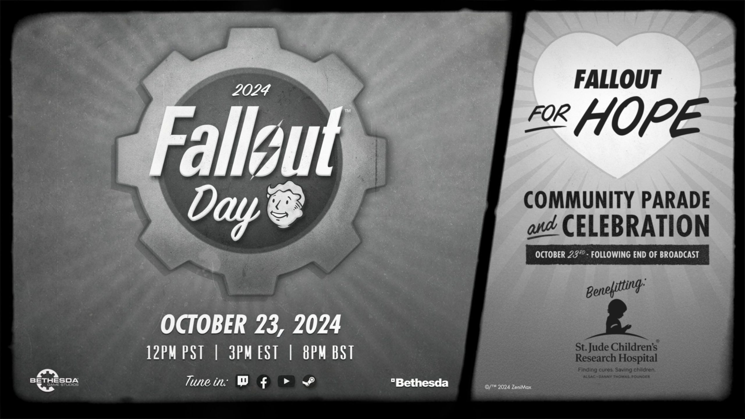 Bethesda and Fallout for Hope Line Up Special 'Fallout Day' Broadcast