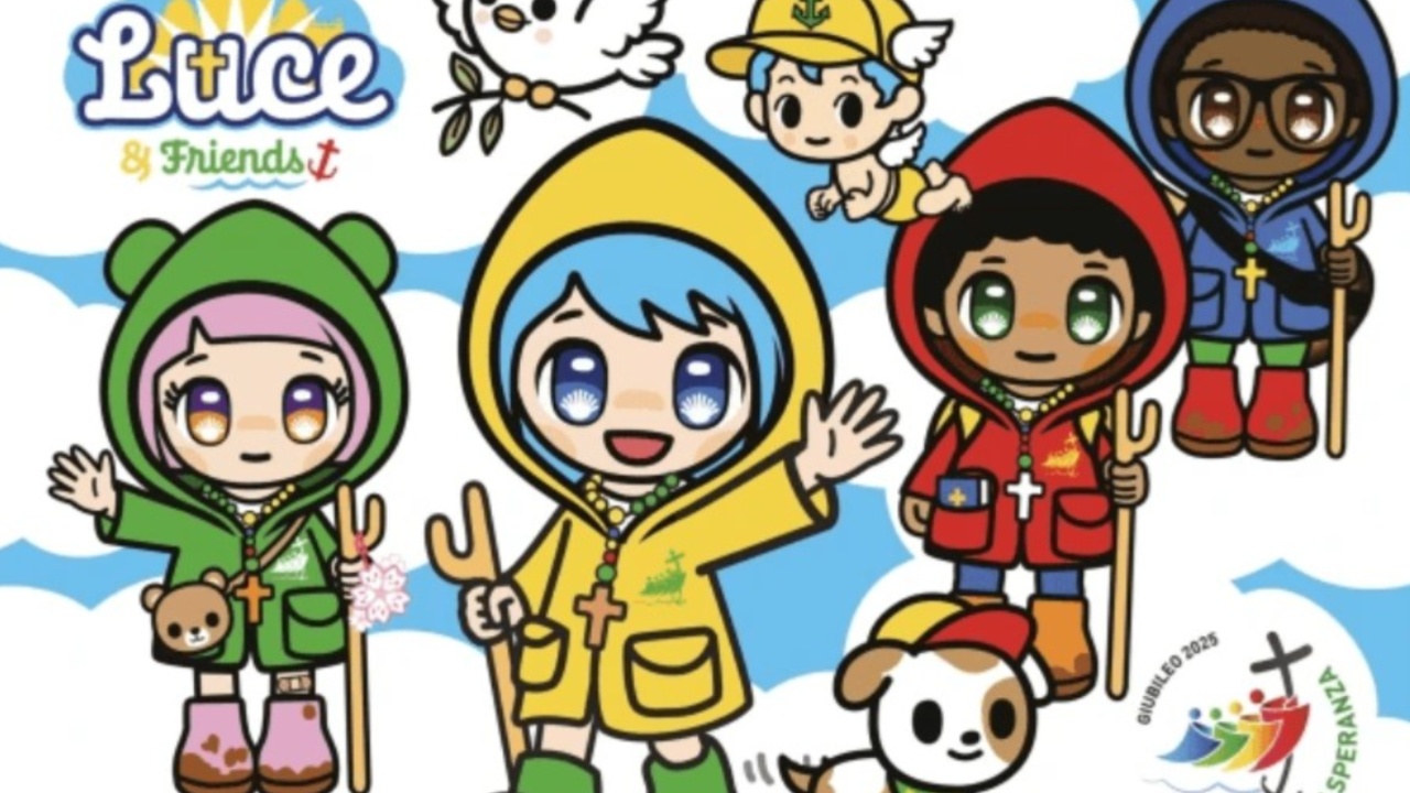 The Luce Vatican Anime Mascot Will Represent The Catholic Church’s 2025 Jubilee