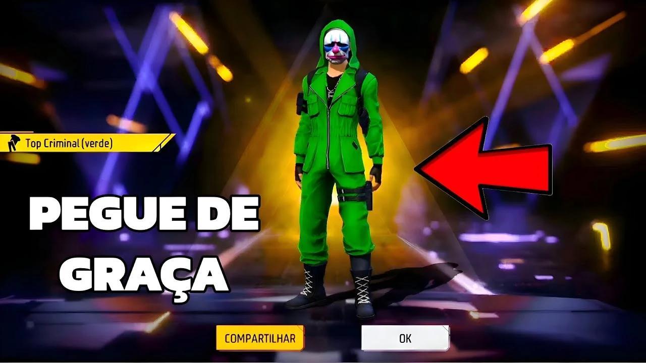 codiguin ff no free fire codigo top criminal verde resgate no rewards.webp