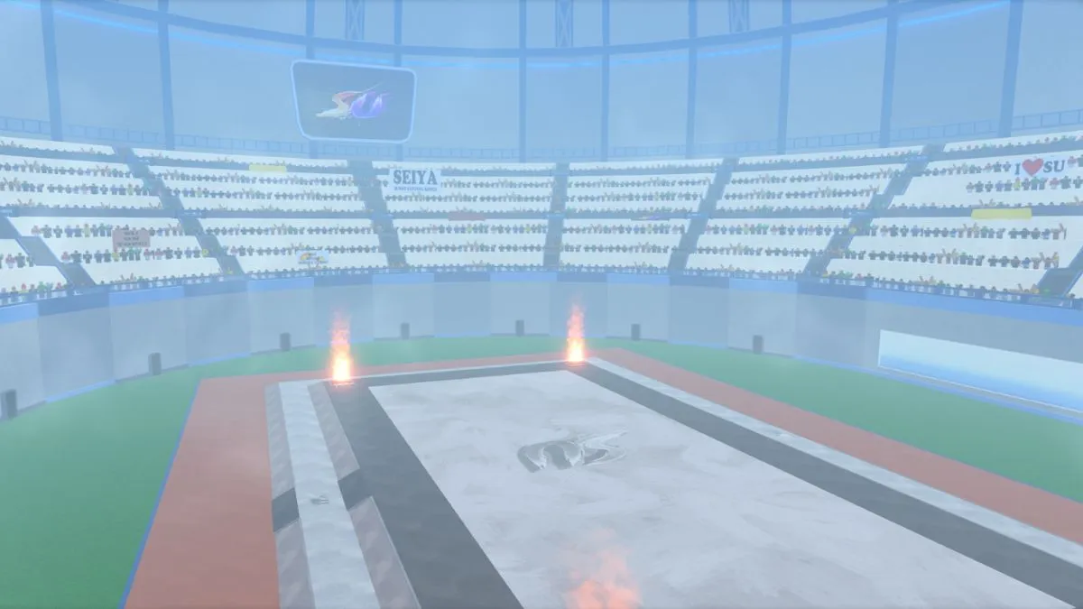 Arena de Festival Esportivo em Shonen Unleashed Roblox