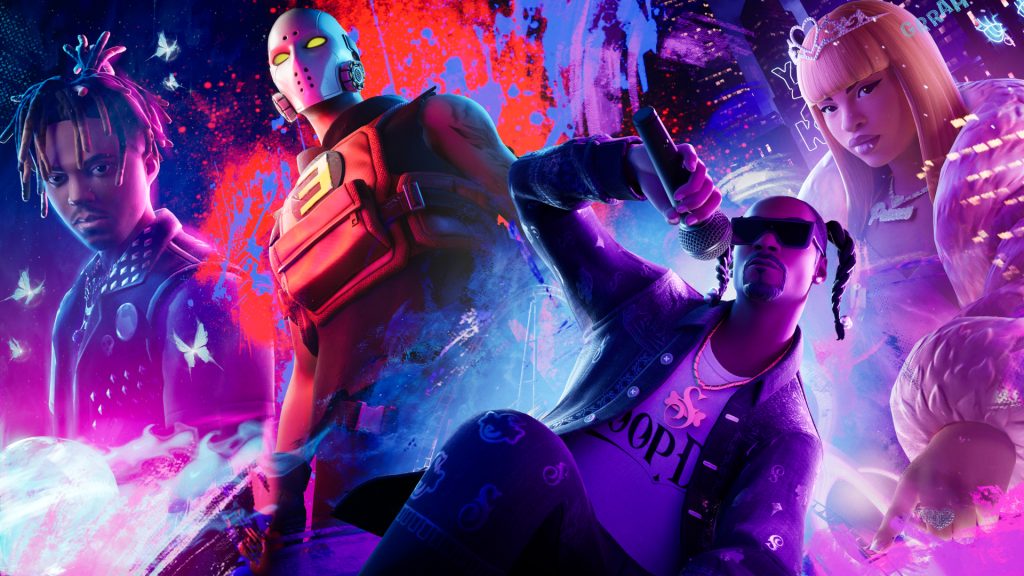 Fortnite's Next Concert Will Feature Snoop Dogg, Eminem, Juice WRLD and Ice Spice