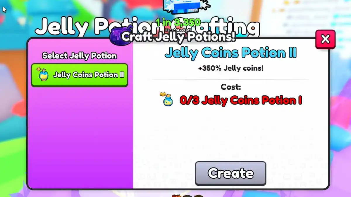 A Máquina de Crafting Jelly