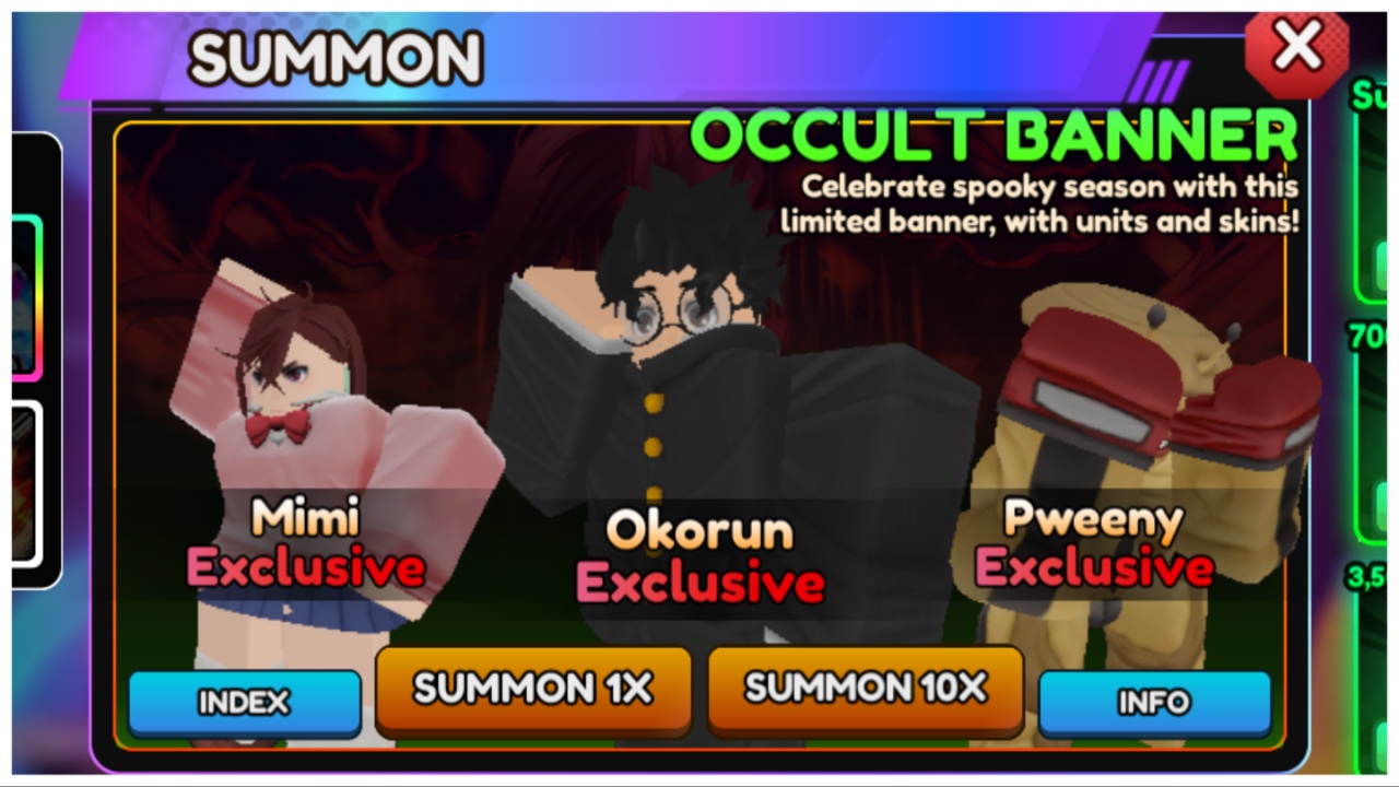 Anime Vanguards Okorun - Obtainment, Evolution and Stats!