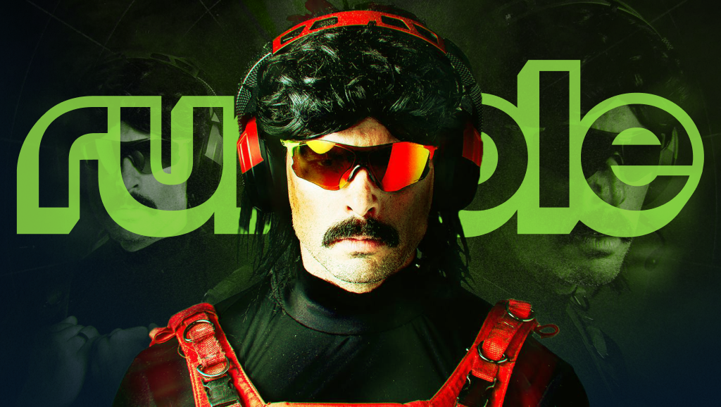 Dr Disrespect Isn't Just Joining Rumble, He's Helping Run The Platform