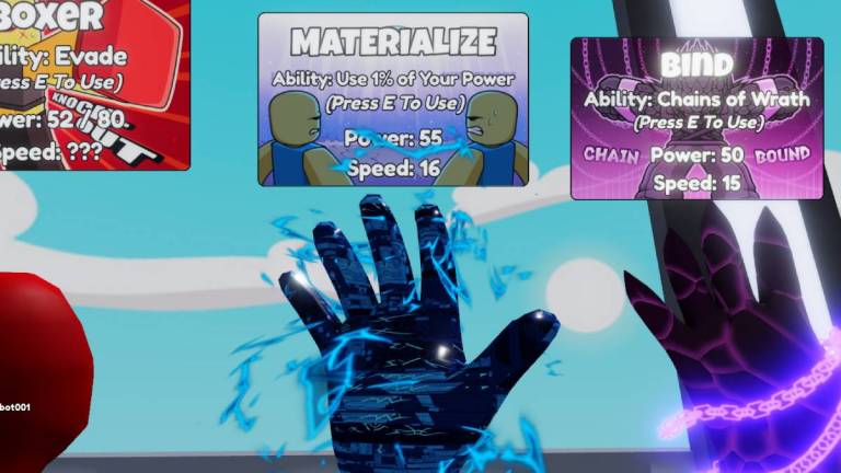 How to get the Materialize Glove in Slap Battles