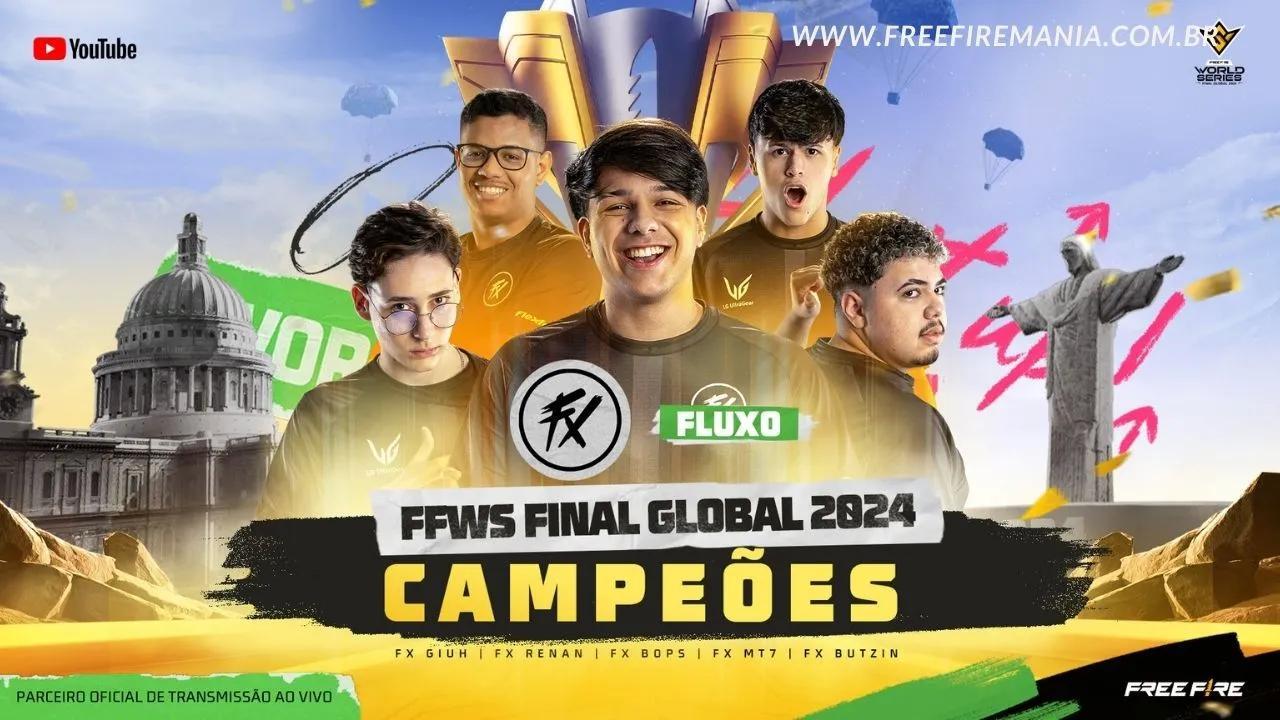 mundial free fire 2024 fluxo leva a coroa na free fire world series ffws final global.webp