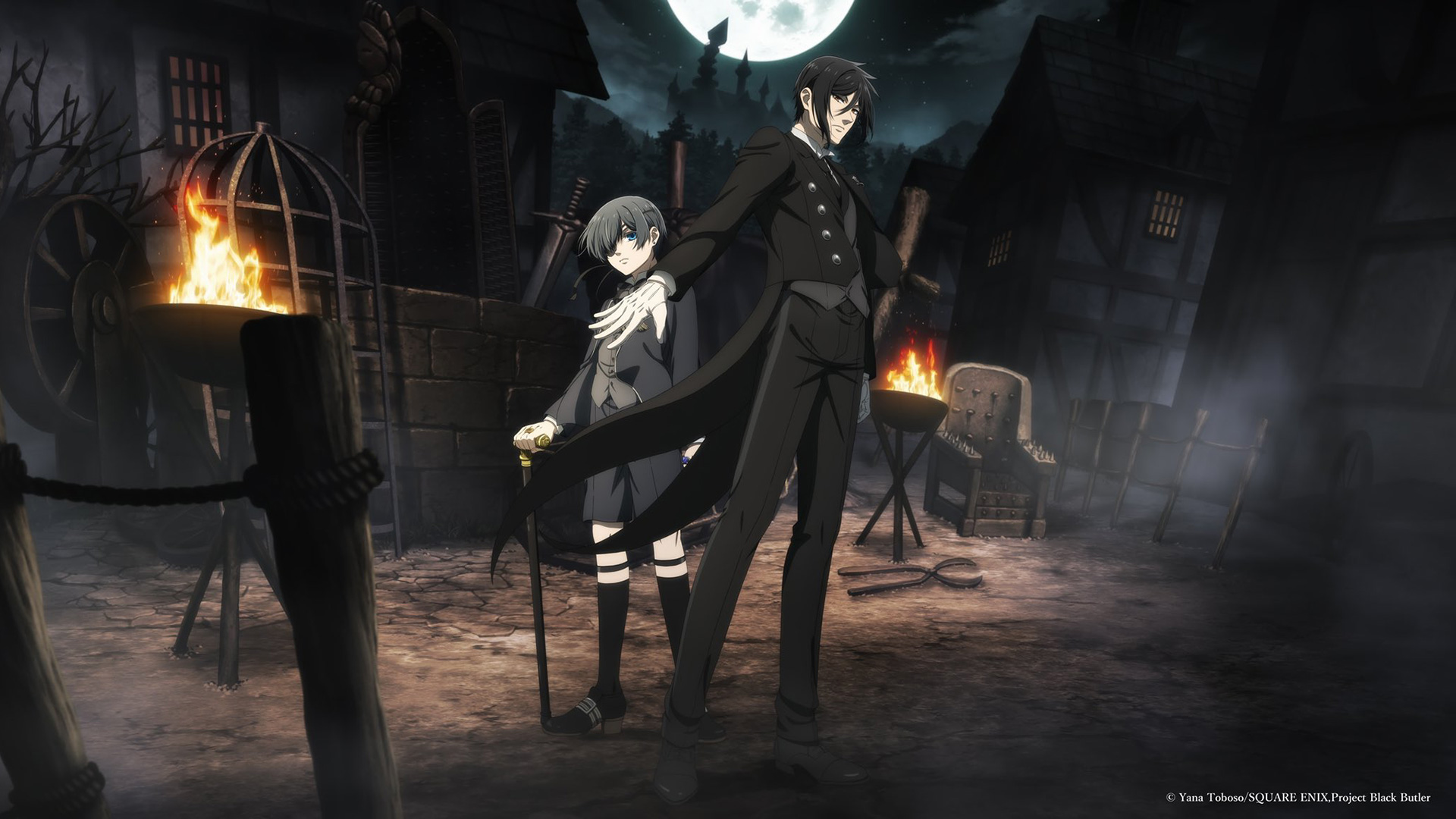 Anime Black Butler: Emerald Witch Arc estreia em Abril 2025