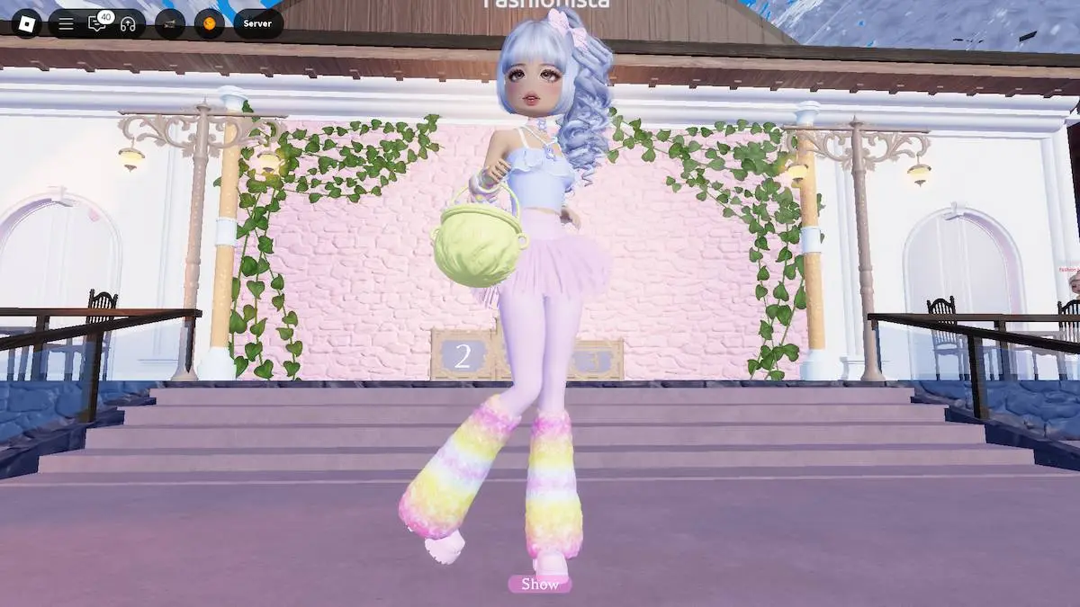 Estilo Fairy Kei Harajuku no Roblox Dress to Impress.