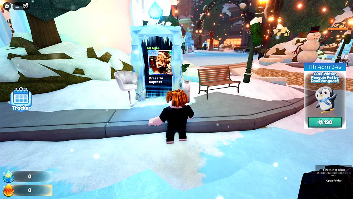 Portal do Winter Spotlight no Roblox