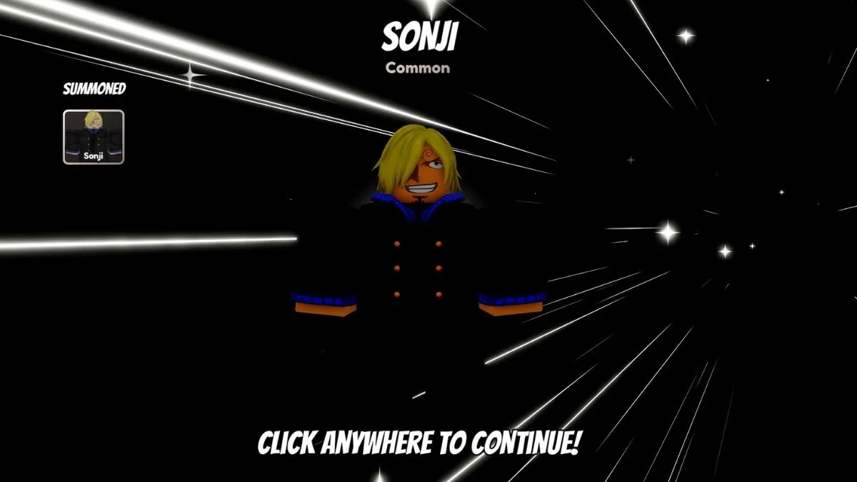 Sonji em Anime Venture