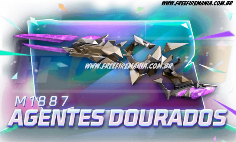 1735695817 free fire como conseguir m1887 agentes dourados no escolha royale