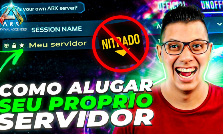 COMO ALUGAR UM SERVIDOR ARK ASCENDED fora da NITRADO