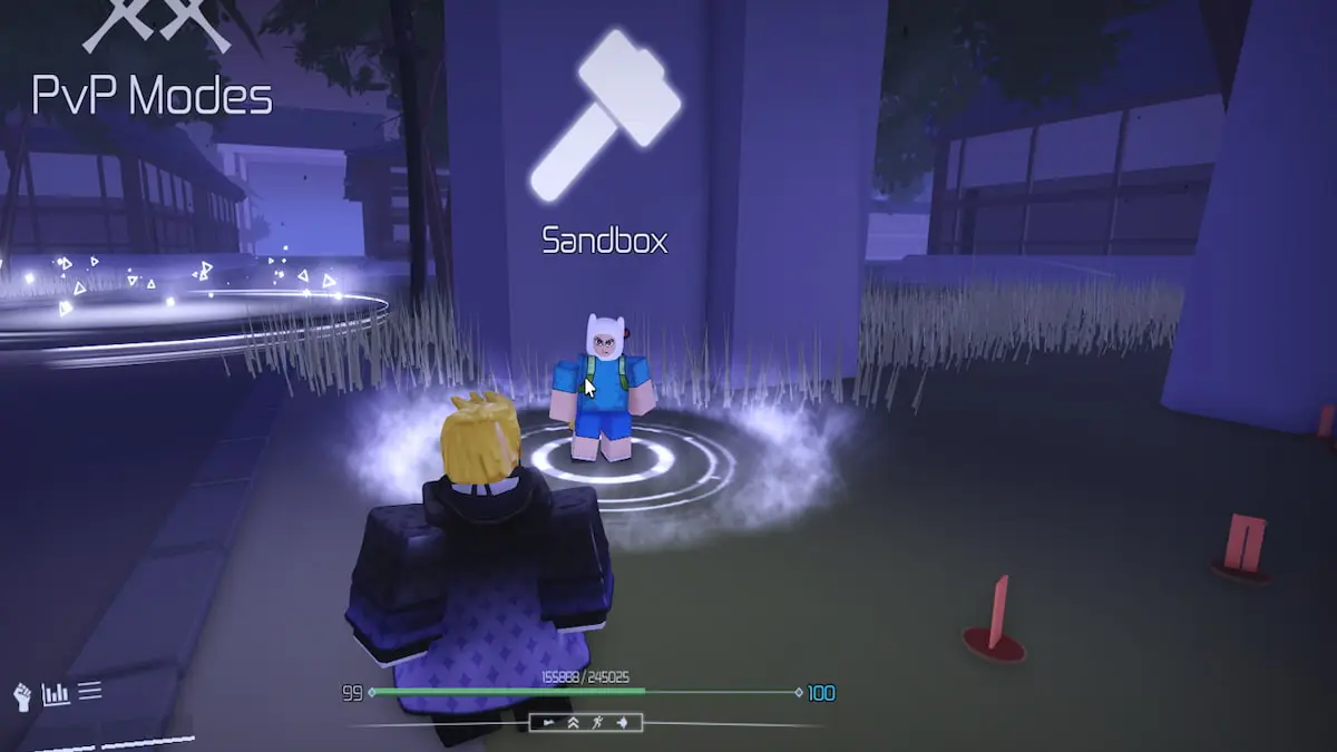 O NPC Sandbox em Jujutsu Infinite