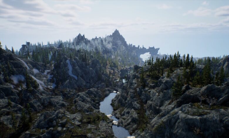 Skyrim Demo in Unreal Engine 5 Released