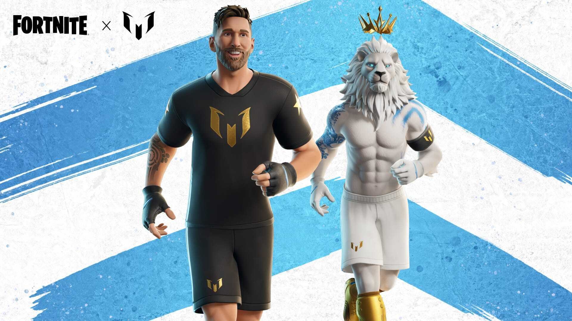 Fortnite’s Messi Skins Release Tonight