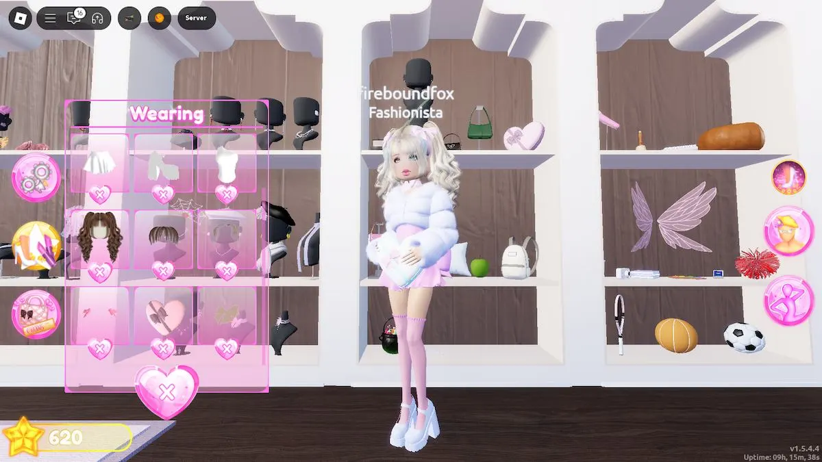 Criando um look básico Harajuku no Roblox Dress to Impress.