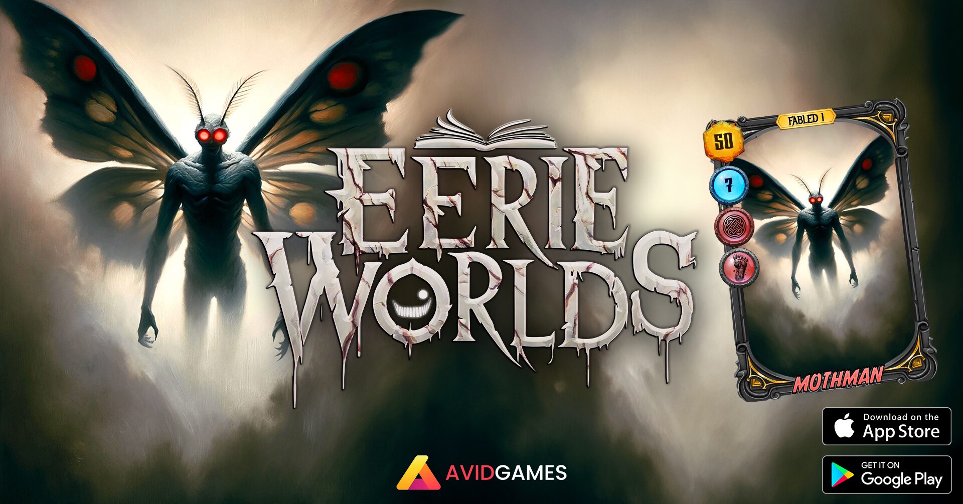 Eerie Worlds Is a Tactical CCG That Teaches You All About Monsters of the World