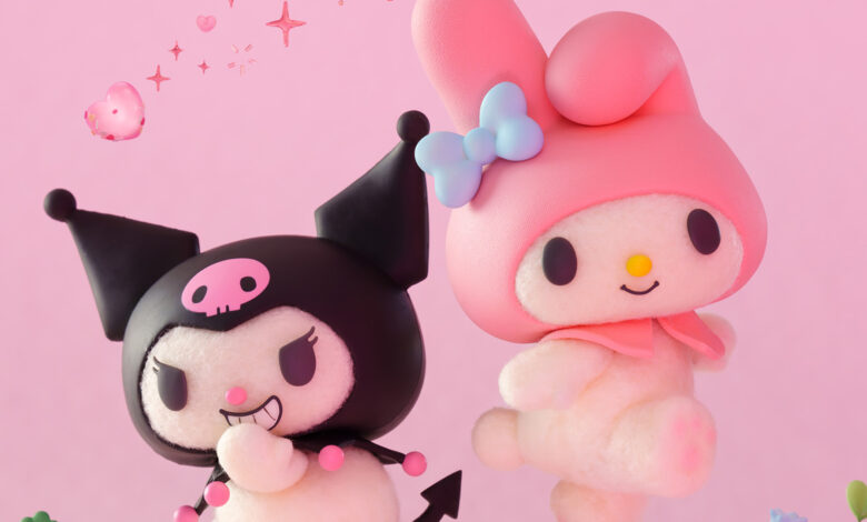 Série stop motion My Melody & Kuromi em Julho na Netflix